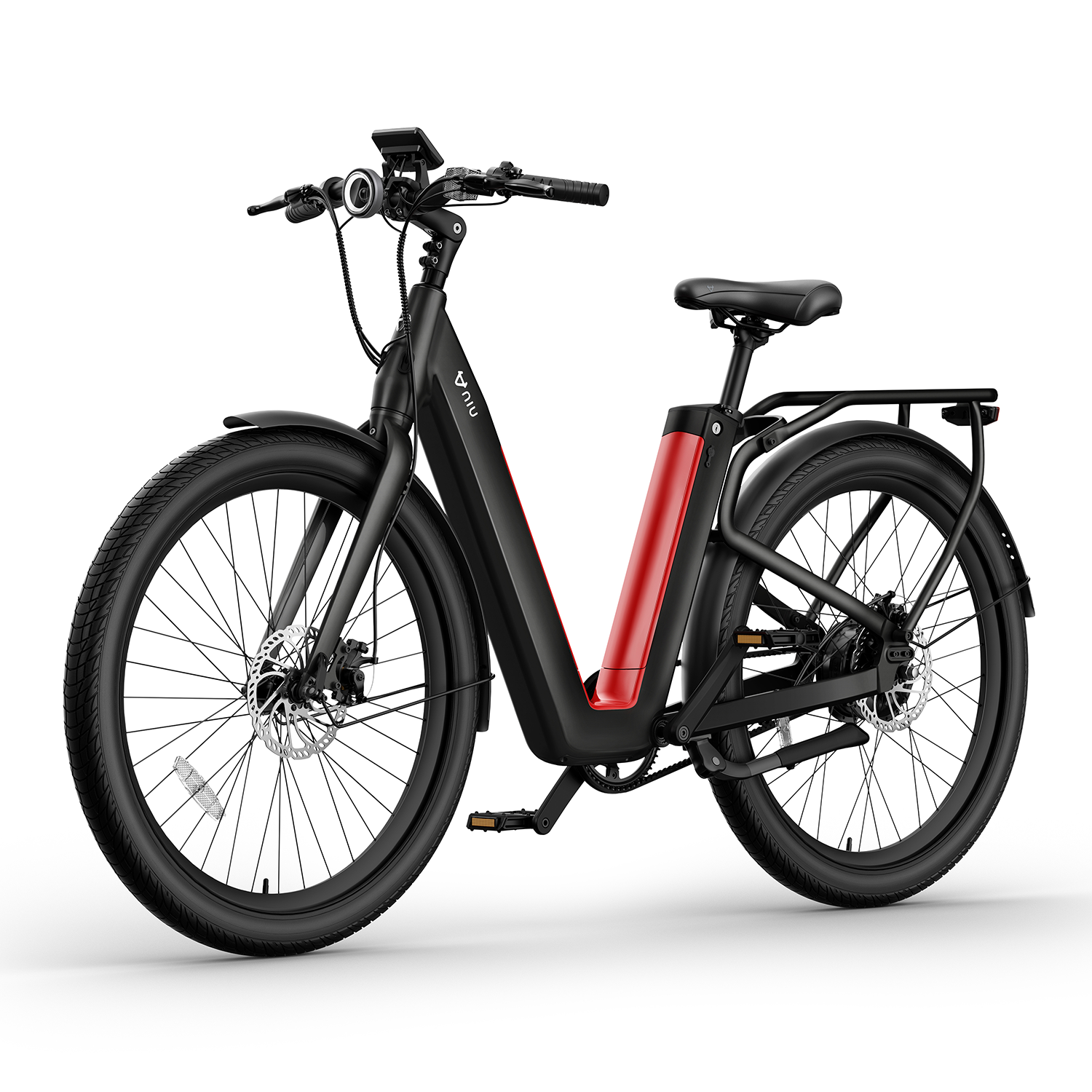 NIU BQi-C3 Pro Ebike Matte Black Speed 28mph | Range 90 miles