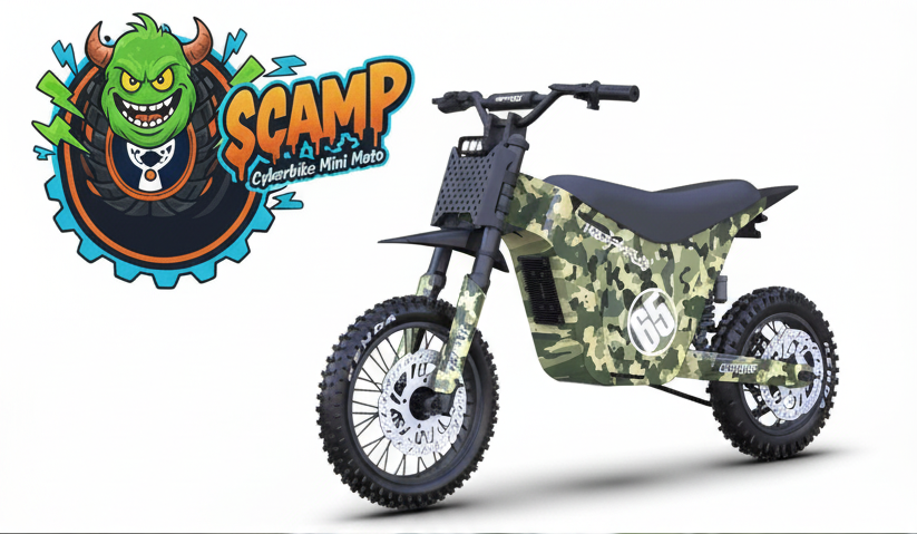 Cyberbike Scamp, the most fun a kid can have!